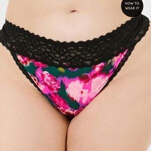 NEW IN PACKAGE! Set of 2! Torrid Second Skin Mid-Rise G String Panty Size 0